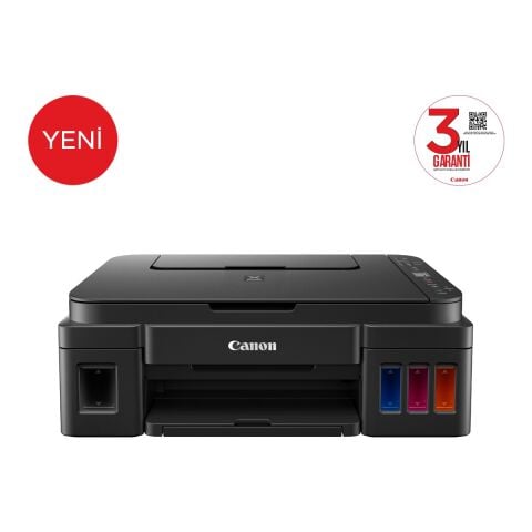 Canon G3416 Yazıcı/Tarayıcı/Fotokopi Renkli Mürekkep Tanklı Yazıcı WI-FI