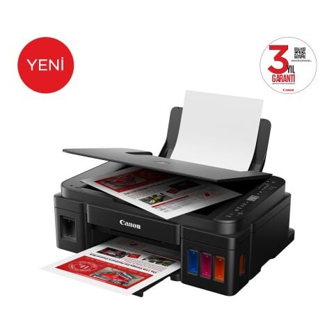 Canon G3416 Yazıcı/Tarayıcı/Fotokopi Renkli Mürekkep Tanklı Yazıcı WI-FI