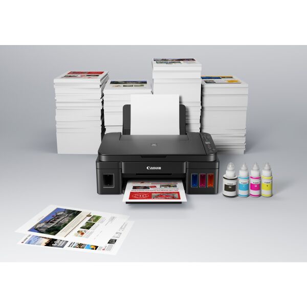 Canon G3416 Wi-Fi + Tarayıcı + Fotokopi Renkli Çok Fonksiyonlu Tanklı Mürekkep Püskürtmeli Yazıcı (Canon Eurasia Garantili)