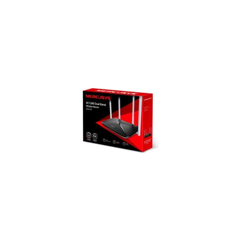 Mercusys AC12 | AC1200 Mbps Dual-Band Wi-Fi 5 Router | MU-MIMO | Beamforming | All-in-One Modları: Router | Access Point | Range Extender | WPA3 | Kolay Kurulum | Mobil Uygulama
