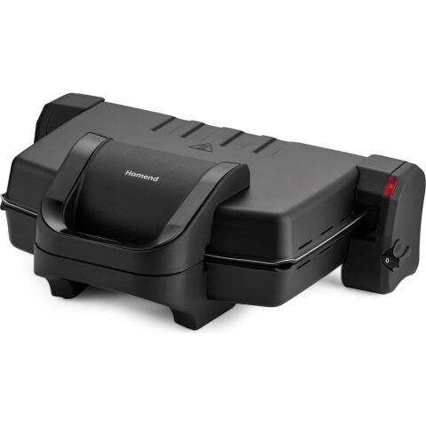 Homend Toastbuster 1352H 4 Ekmekli Tost Makinesi Mat Siyah