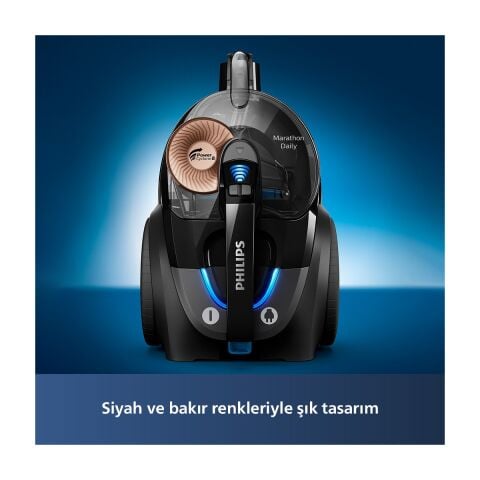 Philips XB7150/07 Marathon Daily Torbasız Elektrikli Süpürge