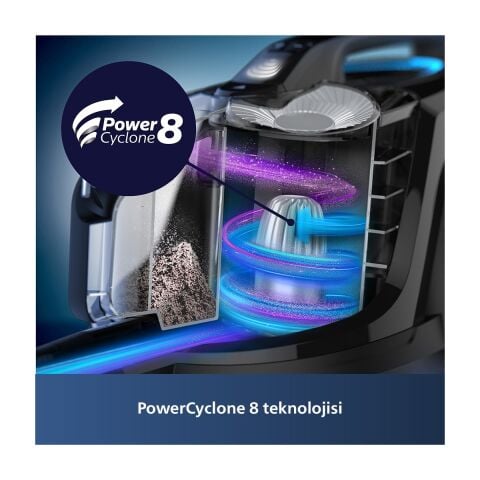 Philips XB7150/07 Marathon Daily Torbasız Elektrikli Süpürge