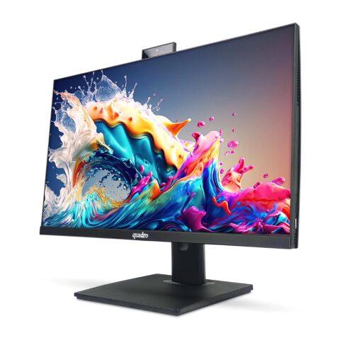 Quadro EXPANSE AI B224 25165 23.8'' IPS Ci5 12450H 16gb 512gb NVME SSD OB VGA Freedos AIO ( Pivot, Parmak İzi)