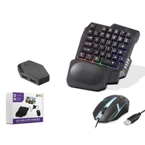 Nodar ND762 Mobil Oyun Klavye Mouse Dönüştürücü Set