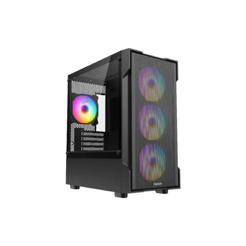 Fazeon F1 F1M650BBM Fanlı 650 W Micro Atx Oyuncu Kasası