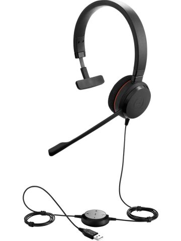 Jabra Evolve 20 Mono Usb Nc Kulaklık Mikrofon Tek