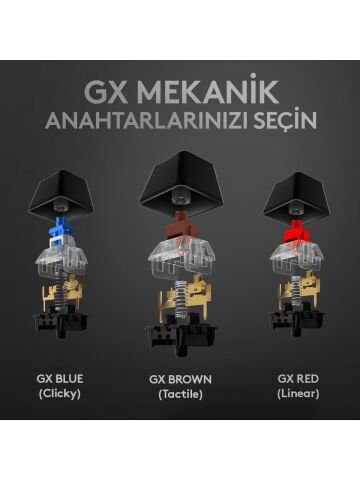Logitech 920-008947 G512 Blue Clıcky Rgb Mekanik O