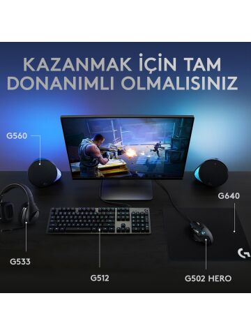 Logitech 920-008947 G512 Blue Clıcky Rgb Mekanik O