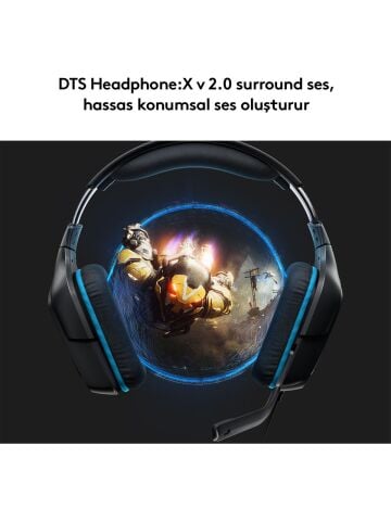 Logitech 981-000770 G432 7.1 Surround Mikrofonlu Kulaklık
