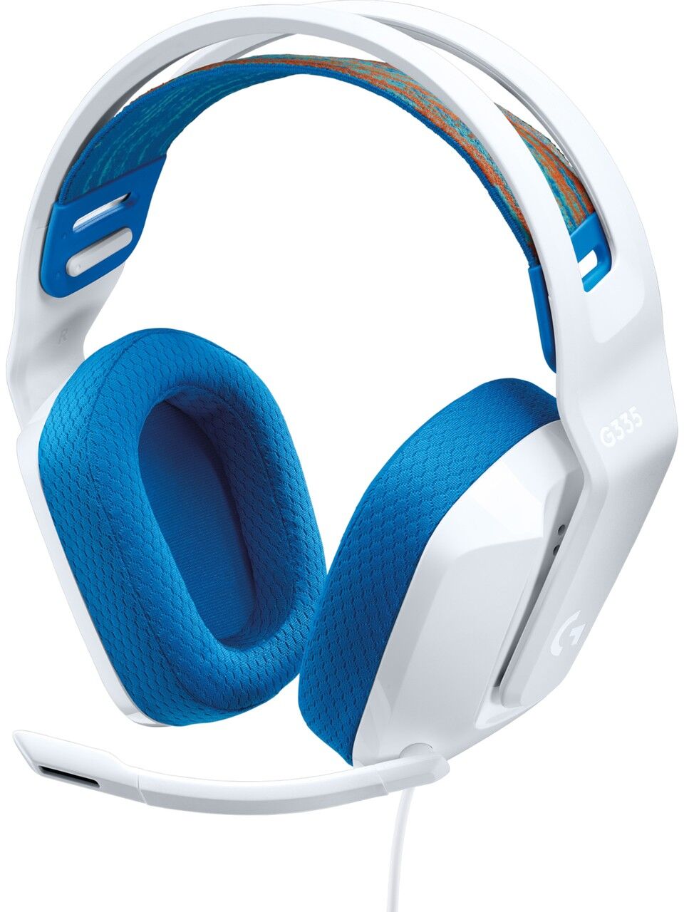Logitech 981-001018 G335 Beyaz Mavi Mikrofonlu Gaming Kulaklık