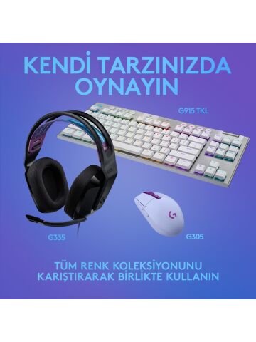 Logitech 981-000978 G335 Siyah Gaming Kulaklık