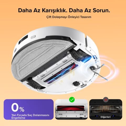 Roborock S8 Pro Akıllı Robot Süpürge – Beyaz