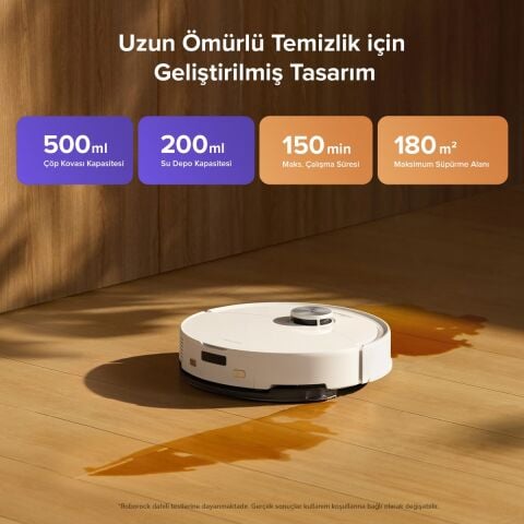 Roborock S8 Pro Akıllı Robot Süpürge – Beyaz