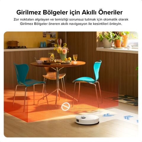 Roborock S8 Pro Akıllı Robot Süpürge – Beyaz