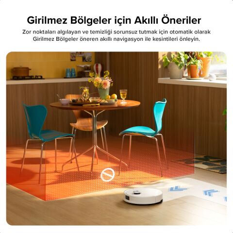 Roborock S8 Pro Akıllı Robot Süpürge – Beyaz