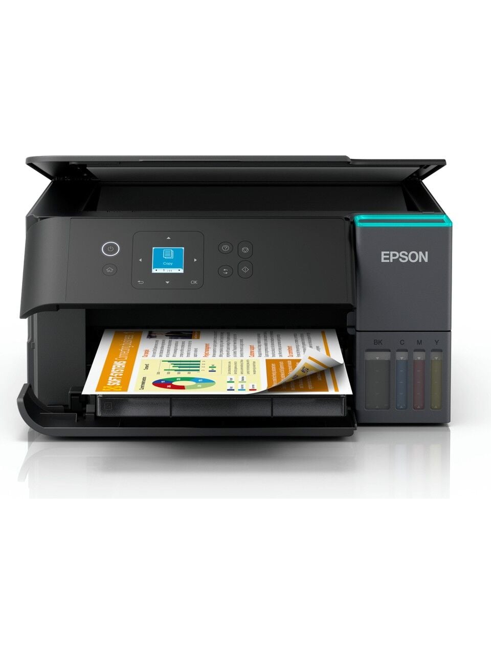 Epson EcoTank L4360 Wi-Fi + Tarayıcı + Fotokopi Otomatik Çift Taraflı Baskı Renkli Çok Fonksiyonlu Tanklı Yazıcı – Siyah