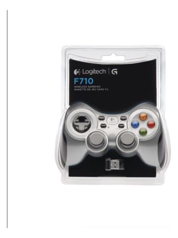 Logitech 940-000142 G F710 Çift Titreşim Geri Beslemeli Kablosuz PC Gamepad / Oyun Kolu – Gri