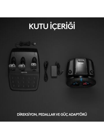 Logitech G G29 PS5, PS4 ve PC ile Uyumlu Driving Force Yarış Direksiyonu - Siyah