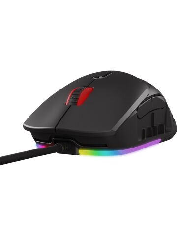 Rampage Hyalo M1 Siyah Değiştirilebilir 3 Kapaklı RGB 12000 DPI Makrolu Optik Oyuncu Mouse