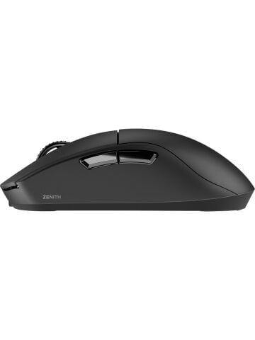 Rampage ZENITH Siyah Üç Modlu (BT + Kablosuz 2.4G + Kablolu) PAW3395 Sensör Nordic MCU Gaming Oyuncu Mouse