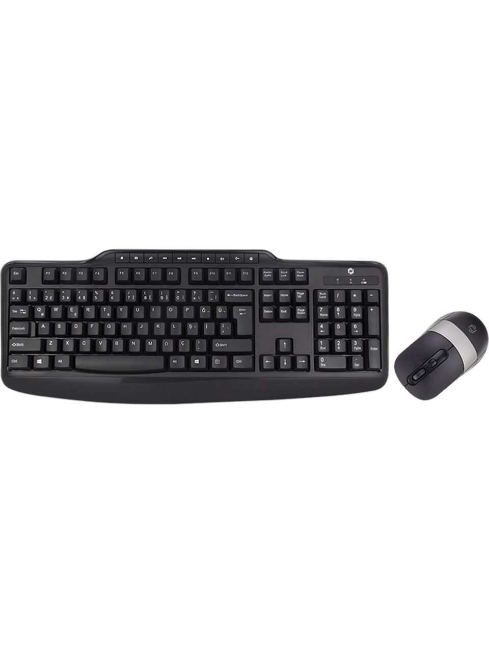 Frisby FK-4880QU Kablosuz Q-Türkçe Multimedya Klavye & Mouse Set – Siyah