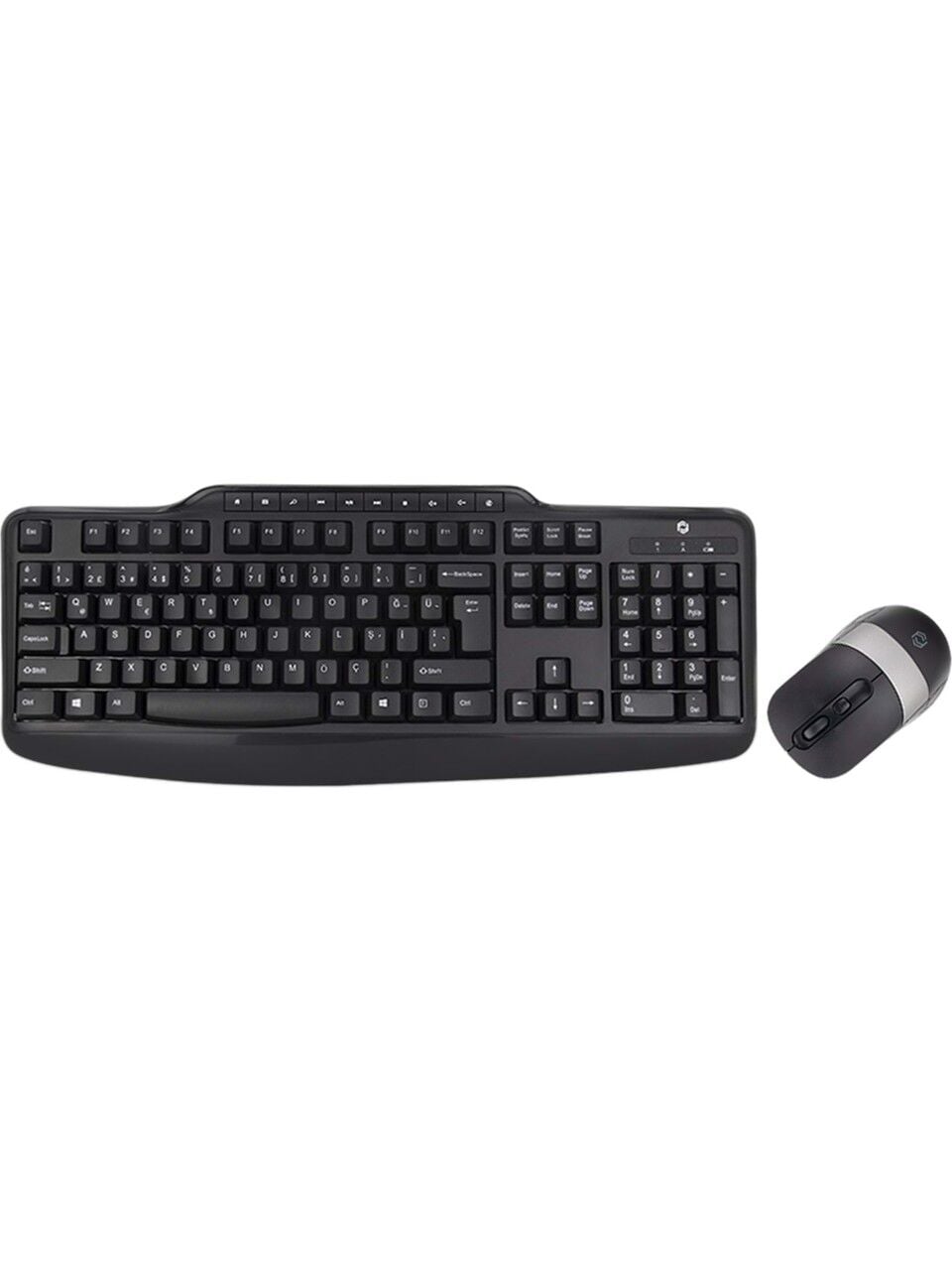 Frisby FK-4880QU Kablosuz Q-Türkçe Multimedya Klavye & Mouse Set – Siyah