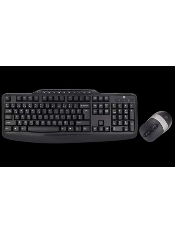 Frisby FK-4880QU Kablosuz Q-Türkçe Multimedya Klavye & Mouse Set – Siyah