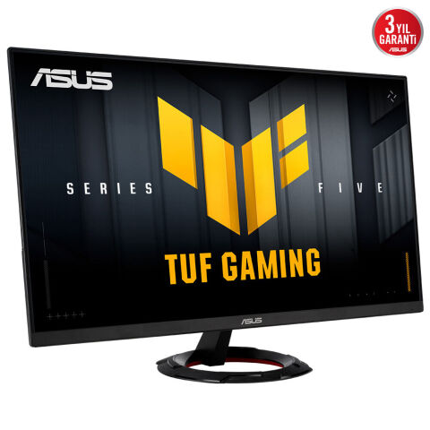 Asus Tuf Gaming VG249Q5R 23.8 Fast IPS 1920X1080 0.3ms 200Hz 300CD Dp HDMI Hoparlör Vesa 3yıl Flıcker-Free, Çerçevesiz, Düşük Mavi Işık Monitör