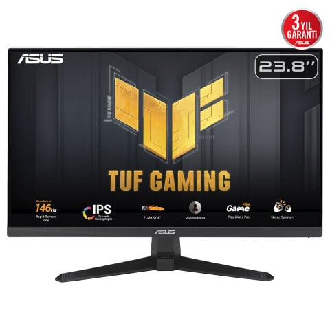ASUS TUF Gaming VG249QE5A 23.8'' IPS FHD 146Hz Oyuncu Monitörü