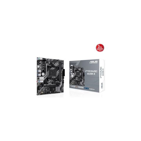 Asus PRIME A520M-R AMD A520 AM4 DDR4 5100 HDMI M2 USB3.2 mATX