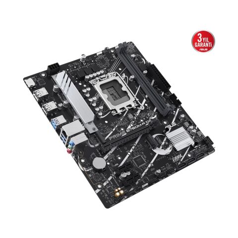 Asus PRIME B760M-R D4 Intel B760 LGA1700 DDR4 5333 HDMI 2x M2 USB3.2 AURA RGB 2.5Gbit LAN mATX