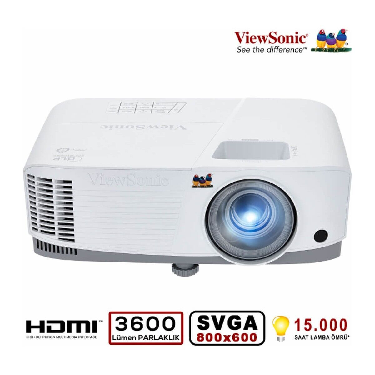 ViewSonic PA700X 4500 ANSI Lümen XGA DLP Projeksiyon Cihazı