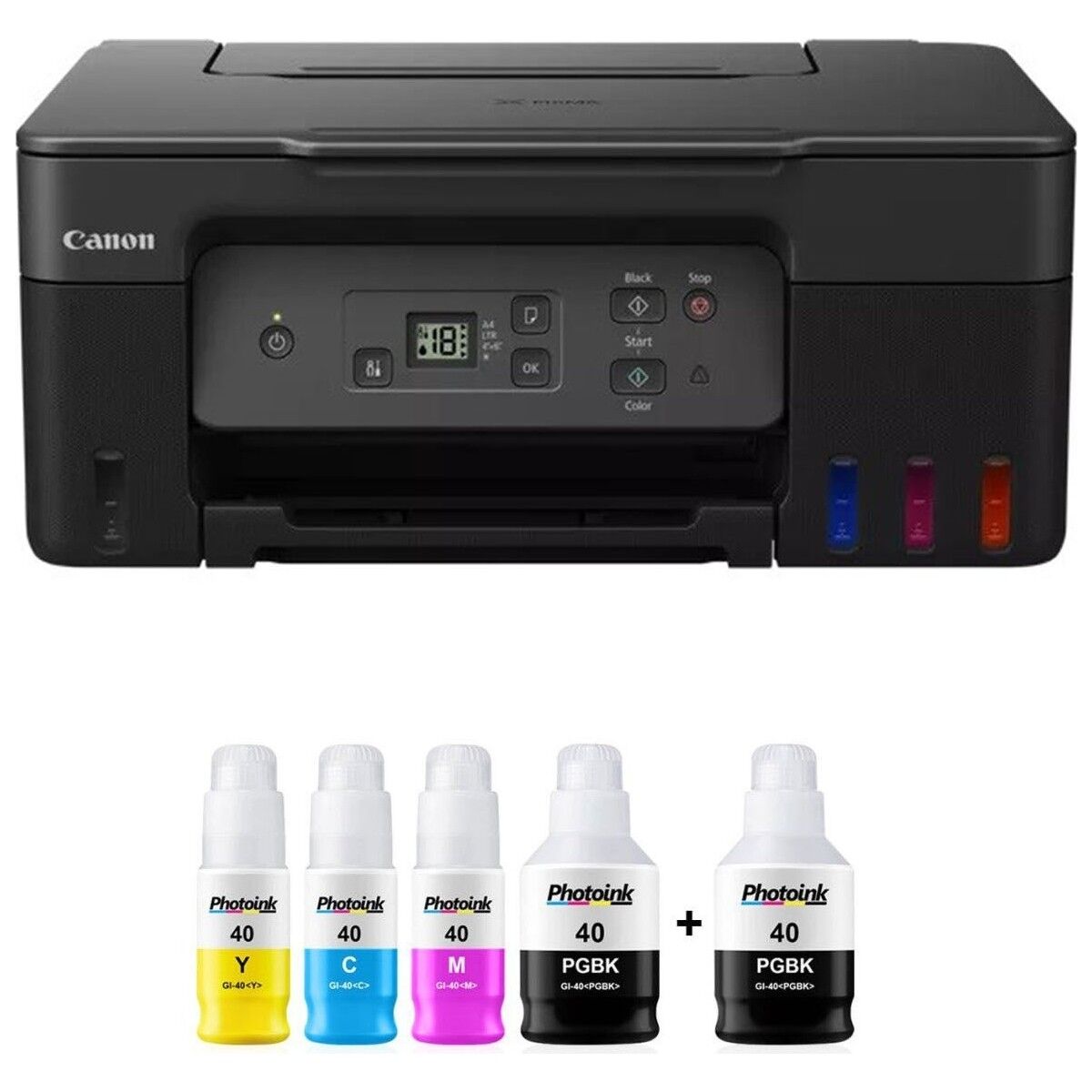 Canon Pixma G2470 Photoink Mürekkepli Yazıcı 100 Sayfa Kapasite ile Çok Fonksiyonlu