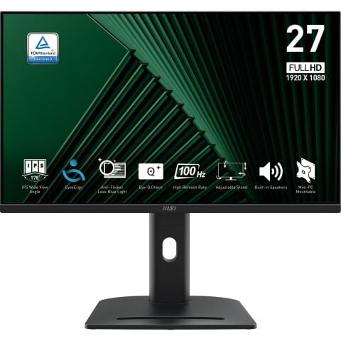 MSI PRO MP275PG 27'' 1 ms Full HD Pivot IPS 100 Hz İş ve Ofis Monitörü