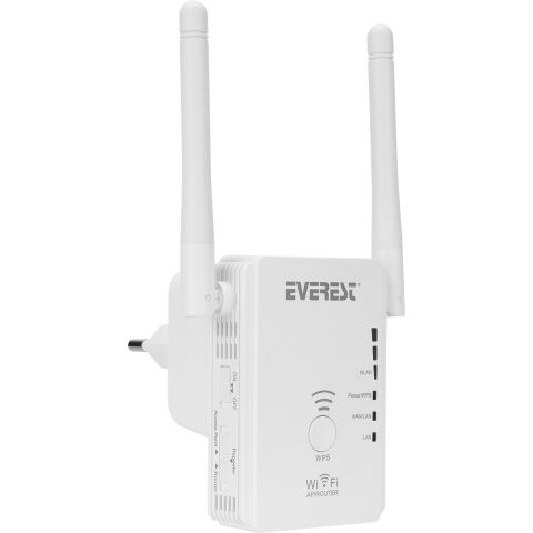 Everest EWR-N501 300Mbps 2.4GHz 1*WAN+1*LAN+WPS Router+AP+Repeater Wifi Range Extender