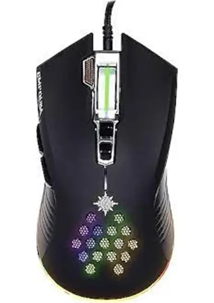 Inca IMG-047T Empousa RGB Makrolu Optik Kablolu Oyuncu Mouse – Siyah