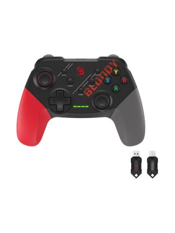 A4Tech Bloody GPW50 Sports Red 2.4GHz Kablosuz & Kablolu Çok Platformlu Gaming Gamepad – Kırmızı
