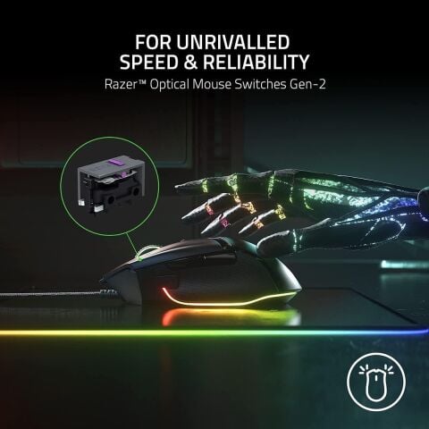 Razer Basilisk V3 Özelleştirilebilir Ergonomik Gaming Mouse RZ01-04000100-R3M1