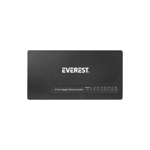 Everest ESW-808 8 Port 1000MBPS RTL8370N Gigabit Ethernet Switch Hub