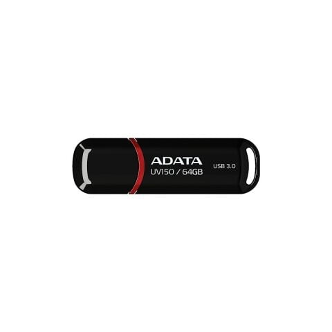 ADATA DashDrive UV150 64GB USB 3.2 Gen1 Siyah Flash Bellek