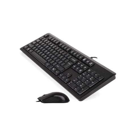 A4 Tech Kr-9276 Q Usb Fn Multimedya Klavye+Optik Kablolu Mouse Set