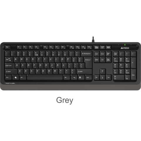 A4 Tech Fstyler FK10 USB Kablolu Multimedya Q Klavye Gri