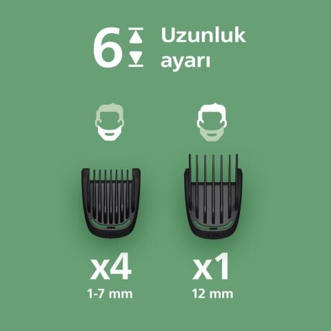 Philips MG3920/15 Erkek Bakım Seti 7'si 1 Arada Saç & Sakal Şekillendirici