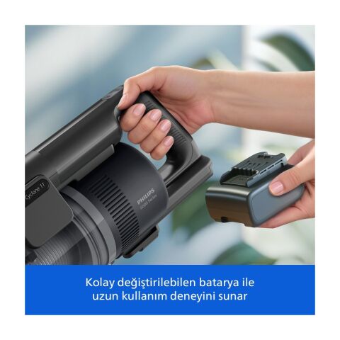 Philips 6000 Serisi Kablosuz Dikey Süpürge (XC6551/01)