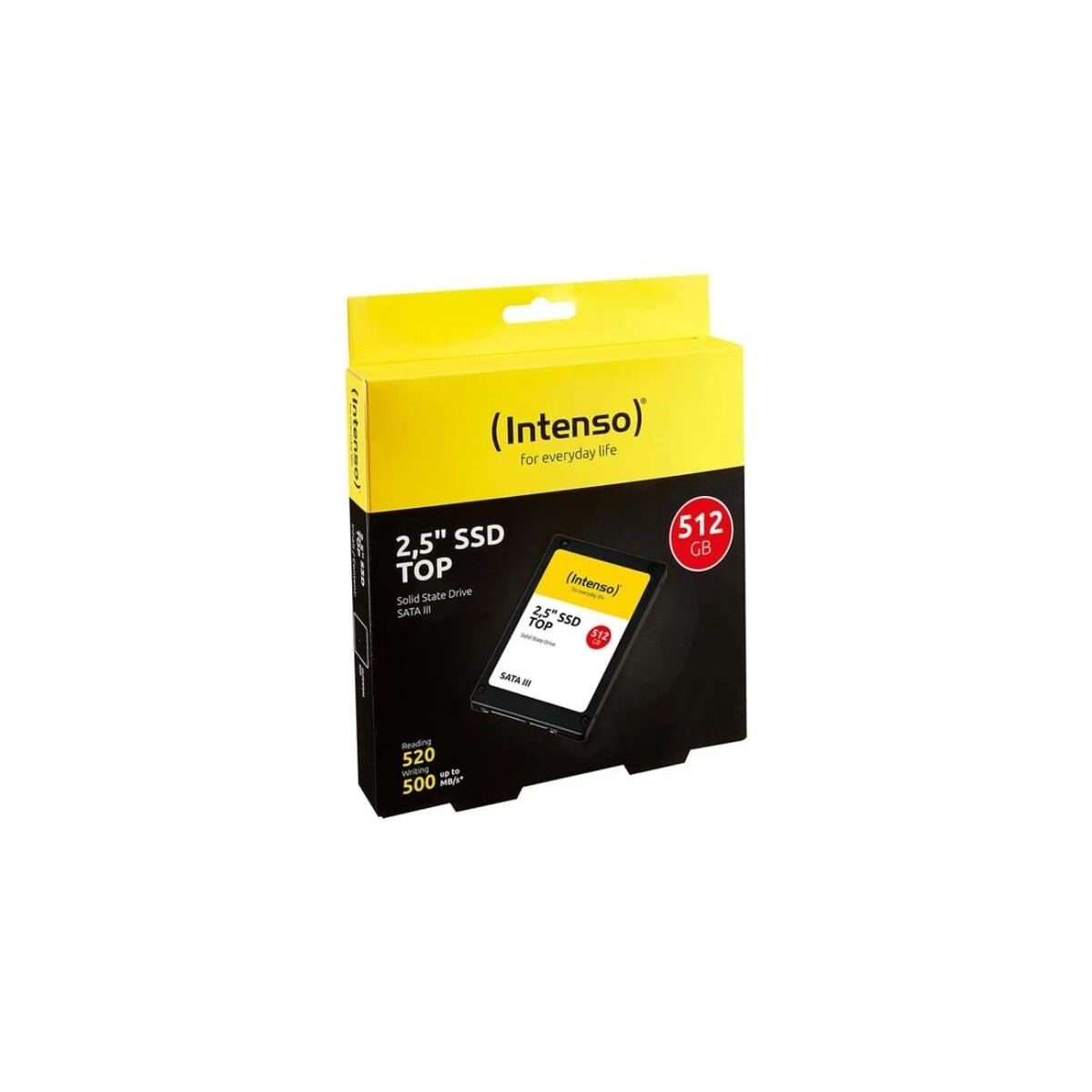 Intenso Top 3812450 512GB 2.5'' 520MB-500MB/s SATA 3 SSD