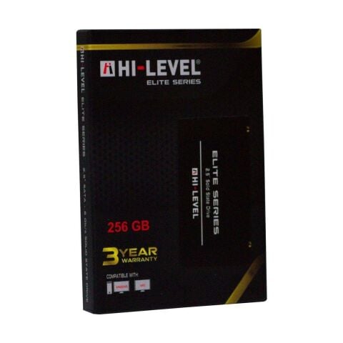 Hi-Level 256GB Elite 560MB-540MB-s Sata 3 2.5'' SSD HLV-SSD30ELT-256G Ssd Harddisk
