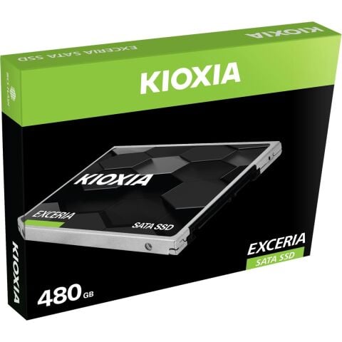 Kioxia 480Gb Exceria 555Mb-540Mb-S Sata3 2.5'' 3D Nand Ssd (Ltc10Z480Gg8) Harddisk