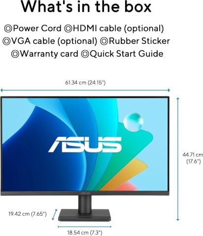 ASUS VA279HG 27'' 120Hz 1ms Full HD IPS Oyuncu Monitörü