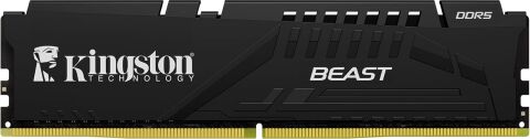 Kingston Fury Beast 16GB DDR5 5600MHz CL36 AMD EXPO / XMP Siyah Gaming Performans Ram (KF556C36BBE-16TR)